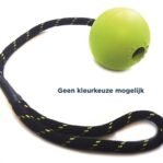 Happy Pet Tough Toys Bal Aan Touw Rubber