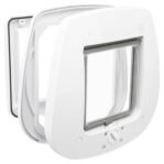 Trixie 4-Weg Kattenluik Speciaal Voor Glas Wit