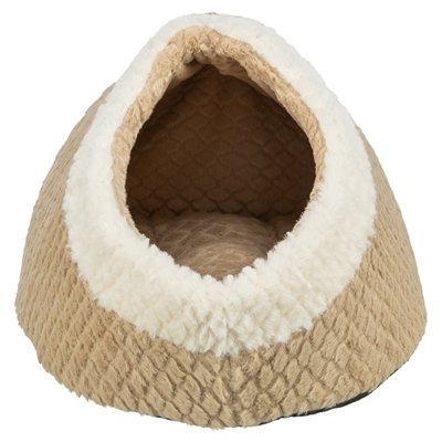 Trixie Kattenmand Iglo Kaline Mio Lichtbruin / Creme - Afbeelding 4