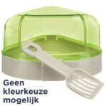 Trixie Hoektoilet Met Dak Assorti