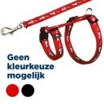 Trixie Tuig Met Riem Konijnen Haas-Wortel-Motief Assorti