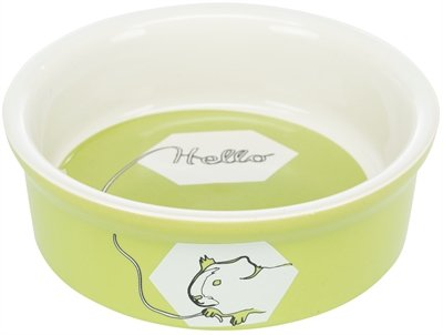 Trixie Voerbak / Waterbak Keramiek Strip Cavia Assorti - Image 5