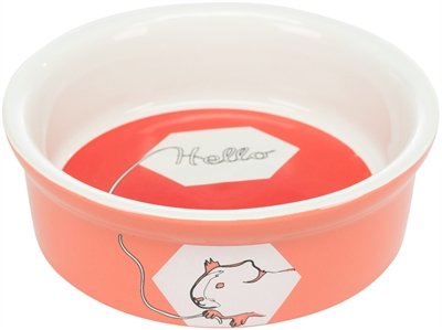 Trixie Voerbak / Waterbak Keramiek Strip Cavia Assorti - Image 6