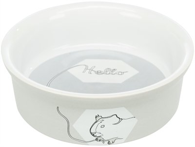 Trixie Voerbak / Waterbak Keramiek Strip Cavia Assorti - Image 7
