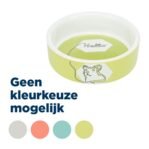 Trixie Voerbak / Waterbak Keramiek Strip Hamster Assorti