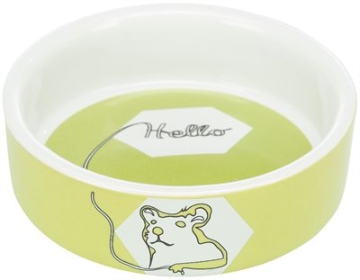 Trixie Voerbak / Waterbak Keramiek Strip Hamster Assorti - Image 2