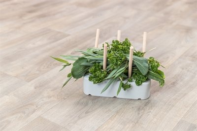 Trixie Voederruif Keramiek / Hout Grijs - Image 3