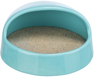 Trixie Zandbad Muizen/Hamsters Keramiek Turquoise - Image 3