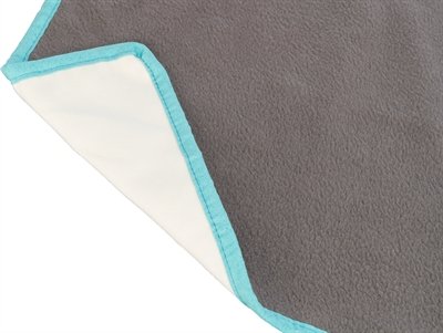 Trixie Fleece Deken Uitloopruimtes En Knaagdierkooi Grijs / Turquoise - Image 4
