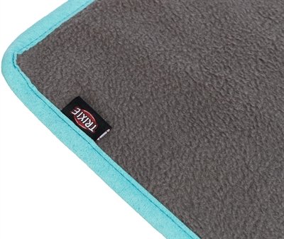 Trixie Fleece Deken Uitloopruimtes En Knaagdierkooi Grijs / Turquoise - Image 5