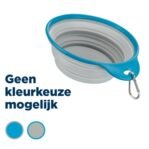 Trixie Voerbak / Drinkbak Reis Stevige Rand Siliconen Assorti