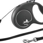 Flexi Rollijn Black Design Cord Zwart