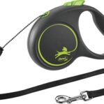 Flexi Rollijn Black Design Cord Groen