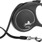 Flexi Rollijn Black Design Tape Blauw