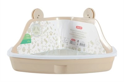 Zolux Hoektoilet Knaagdier Beige - Image 2