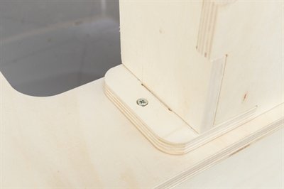 Trixie Voederstation Met Voerbak / Waterbak / Hooiruif Hout Naturel - Image 10