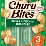 Inaba Churu Bites Cat Chicken Recipe Wraps Tuna Recipe