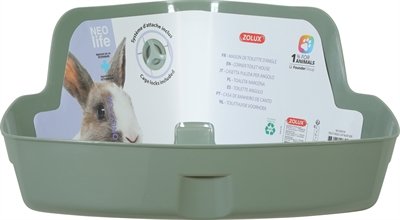 Zolux Neolife Hoektoilet Konijn Groen - Image 2