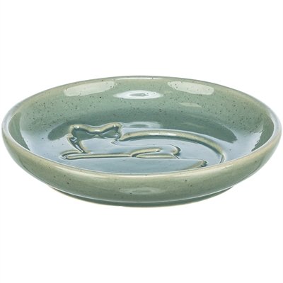 Trixie Voerbak Kat Katrelief Keramiek Blauw - Image 2