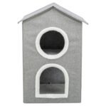 Trixie Kattenmand / Kattenhuis Nora Soft 2 Verdriepingen Lichtgrijs