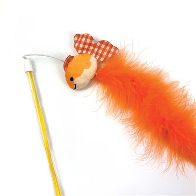Happy Pet Tabby Patch Kattenhengel Goudvis Oranje - Image 2