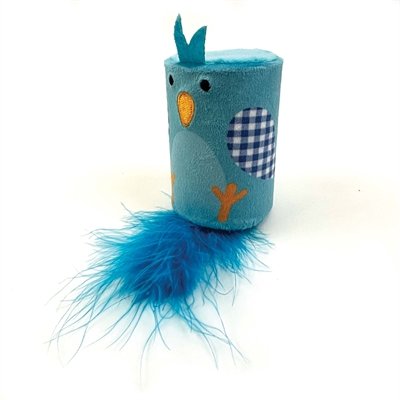 Happy Pet Tabby Patch Vogel Ratel En Roller Blauw - Image 2