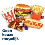 Happy Pet Tabby Patch Fast Food Met Catnip Assorti