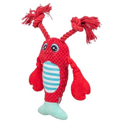 Trixie Kreeft Met Flostouw Rood - Image 2