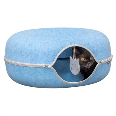 Trixie Speeldonut Vilt Blauw - Image 5
