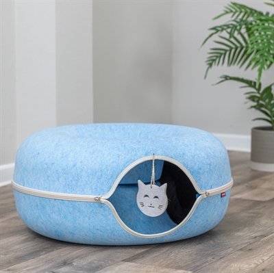 Trixie Speeldonut Vilt Blauw - Image 6
