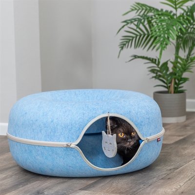 Trixie Speeldonut Vilt Blauw - Image 7