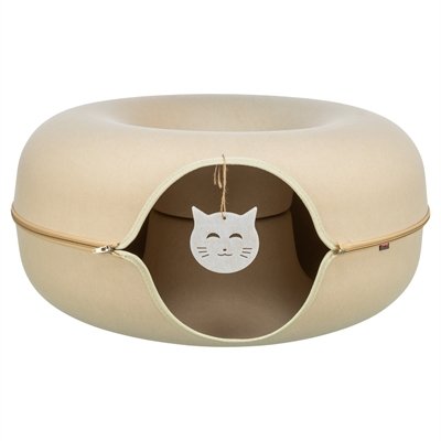 Trixie Speeldonut Vilt Beige