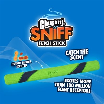 Chuckit Sniff Fetch Stick Pindakaasgeur - Image 3