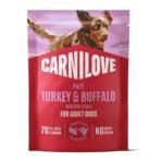 Carnilove Pouch Turkey / Buffalo / Rose Petals 12X300 Gr