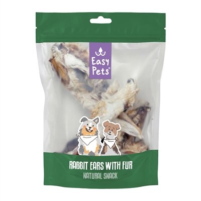 Easypets Konijnenoren Met Vacht 7 St
