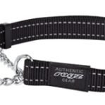 Rogz For Dogs Fanbelt Halfslip Halsband Zwart 20 Mmx34-56 Cm