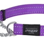 Rogz For Dogs Fanbelt Halfslip Halsband Paars 20 Mmx34-56 Cm