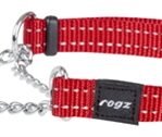 Rogz For Dogs Snake Halfslip Halsband Rood 16 Mmx32-44 Cm