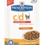 Hill's Prescription Diet Hill's Feline C/D Urinary Stress Kip 12X85 Gr