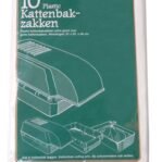Merkloos Plastic Kattenbakzak Voor Extra Grote Kattenbakken 51X20X46 Cm