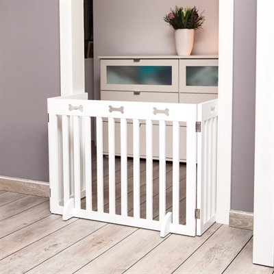 Trixie Hondenhek Afsluithek Wit 3 Panelen 82-124X61 Cm - Image 2