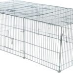Trixie Natura Knaagdierren Met Dak Gegalvaniseerd Metaal 216X65X116 Cm
