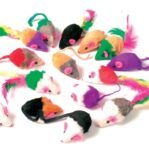 Zolux Kattenspeelgoed Bontmuisjes Assorti 24 St