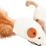 Zolux Canvas Muis Wit 5 Cm 2 St