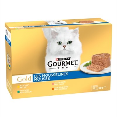 Gourmet Gold 12-Pack Fijne Mousse 12X85 Gr - Image 2