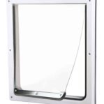 Trixie 2-Weg Hondenluik Wit M-Xl 39 X 45 Cm