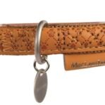 Macleather Halsband Bruin 45-70X2,5 Cm