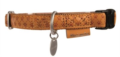 Macleather Halsband Bruin 45-70X2,5 Cm
