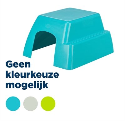 Trixie Knaagdierhuis Cavia Kunststof Assorti 26X23X15 Cm