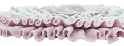 Trixie Junior Snuffelmat Zacht Roze / Mintgroen / Grijs 38X38 Cm - Image 3